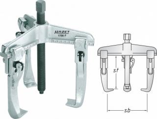 Rychloupínací stahovák 3-ramenný Hazet - HA133529 (1786F-13)