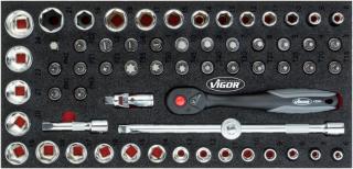 Sada nástrčných klíčů VIGOR V4973