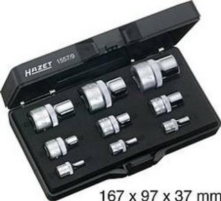 Sada vnitřních nástrčných klíčů 1/2 , 1/4 , 3/8  TORX 9 ks HAZET 1557/9 - HA003907