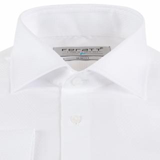 Pánská košile FERATT DON VITO slim fit bílá Velikost: XL