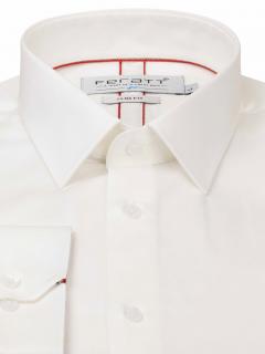 Pánská košile FERATT F-LINE smetanová SLIM Velikost: XL