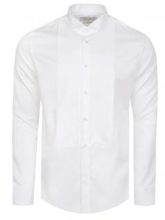 Pánská košile FERATT smokingová RAOUL Slim bílá Velikost: L