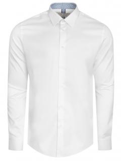 Pánská košile GABRIEL SLIM bílá Velikost: XL