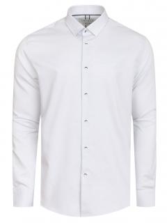 Pánská košile JAMIE 2 SLIM bílá Velikost: L