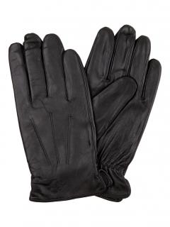 Pánské kožené rukavice RENÉ černé Velikost: L