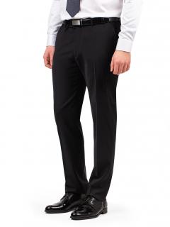 Pánské oblekové kalhoty ARONA černé Velikost: 176/108