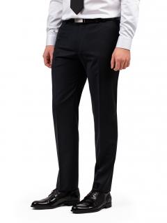 Pánské oblekové kalhoty ZATORA černé Velikost: 176/104