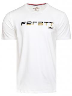 Pánské tričko FERATT bílé Velikost: XL
