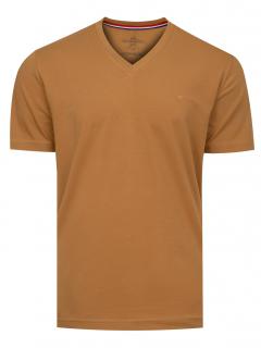 Pánské tričko KANSAS V camel Velikost: XL