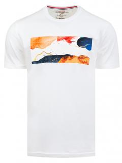 Pánské tričko KUBA bílé Velikost: XL