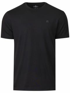 Pánské tričko LOUIS krátký rukáv černé Velikost: XL