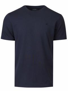 Pánské tričko LOUIS krátký rukáv modré Velikost: M