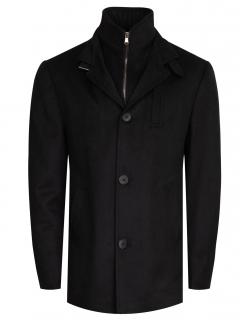Pánský kabát FERATT černý Velikost: 54