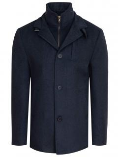 Pánský kabát FERATT tmavě modrý Velikost: 60