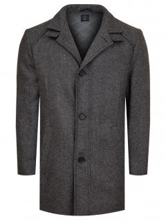 Pánský kabát MATTIA šedý Velikost: 50