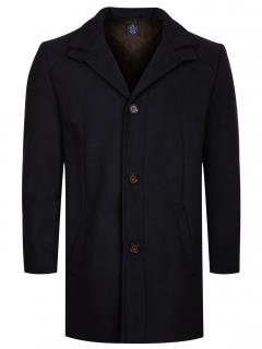 Pánský kabát MATTIA tmavě modrý Velikost: 50