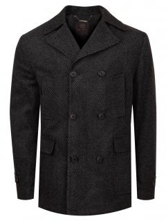 Pánský kabát NICOLAS černý Velikost: 56