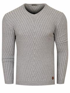 Pánský svetr FERATT MARCO šedý Velikost: XL
