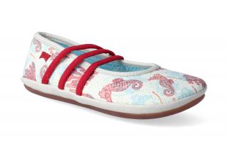 Baleríny Camper - TWS Sella Multicolor Seahorse Velikost: 35, Délka boty: 235, Šířka boty: 78