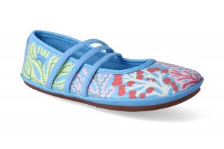 Baleríny Camper - TWS Sella Multicolor Seaweed Velikost: 35, Délka boty: 235, Šířka boty: 78