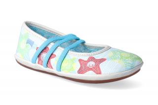 Baleríny Camper - TWS Sella Multicolor Starfish Velikost: 25, Délka boty: 165, Šířka boty: 66