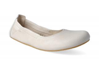 Barefoot baleríny Angles Fashion - Harmonia Beige Velikost: 38, Délka boty: 252, Šířka boty: 89