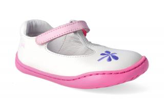 Barefoot baleríny Camper - TWS Sella Clara FirstWalkers Dragonflies Beige Velikost: 23, Délka boty: 140, Šířka boty: 64