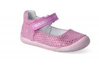 Barefoot baleríny D.D.step 070-980A dark pink Velikost: 22, Délka boty: 142, Šířka boty: 63