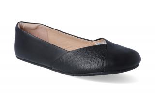 Barefoot baleríny Xero shoes - Phoenix Black leather Velikost: 40, Délka boty: 258, Šířka boty: 93