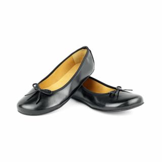 Barefoot baleríny ZAQQ - LOOQ Black Velikost: 41, Délka boty: 265, Šířka boty: 98