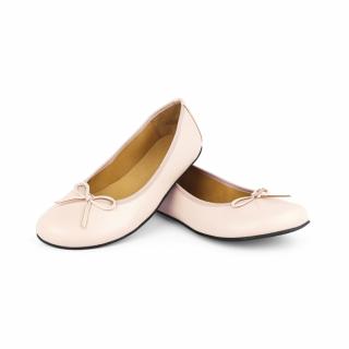 Barefoot baleríny ZAQQ - LOOQ Nude Velikost: 41, Délka boty: 265, Šířka boty: 98