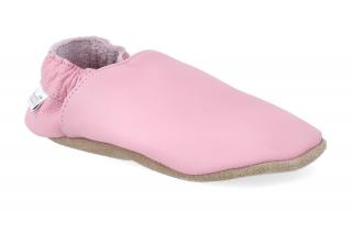 Barefoot capáčky baBice - BA 057 růžové Velikost: 24/25, Délka boty: 160, Šířka boty: 74