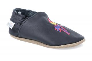 Barefoot capáčky baBice - EM 035 papoušek Velikost: 24/25, Délka boty: 160, Šířka boty: 74