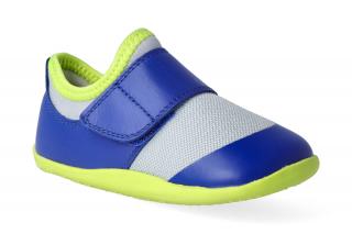 Barefoot capáčky Bobux - Dimension II Blueberry + Neon Velikost: 20, Délka boty: 127, Šířka boty: 57