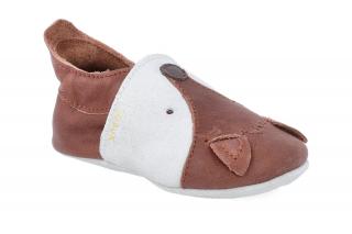 Barefoot capáčky Bobux - Foxy Toffee Velikost: XL, Délka boty: 150, Šířka boty: 65