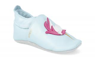 Barefoot capáčky Bobux - Stardust Aqua Shimmer Velikost: L, Délka boty: 136, Šířka boty: 60