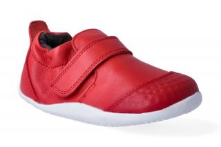 Barefoot capáčky Bobux - Xplorer Go Red Velikost: 20, Délka boty: 126, Šířka boty: 59