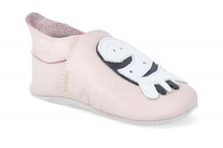 Barefoot capáčky Bobux - Zebra Blossom Velikost: M, Délka boty: 124, Šířka boty: 55