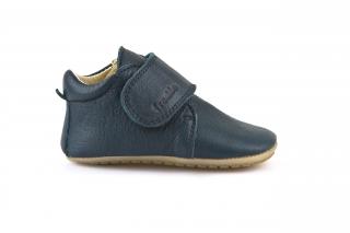 Barefoot capáčky Froddo - Prewalkers Dark Blue Velikost: 19, Délka boty: 118, Šířka boty: 56