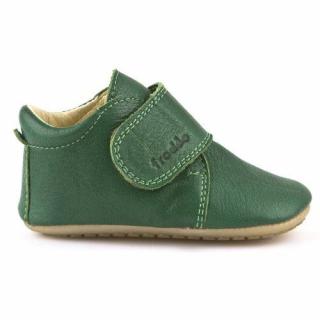 Barefoot capáčky Froddo - Prewalkers Dark green Velikost: 19, Délka boty: 118, Šířka boty: 56