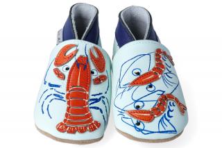 Barefoot capáčky Lait et Miel - Homard et fils Velikost: 0-6M, Délka boty: 115, Šířka boty: 53