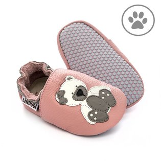 Barefoot capáčky Liliputi® - Polar Teddy Paws Velikost: XXL, Délka boty: 160, Šířka boty: 76