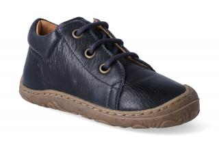 Barefoot celoroční obuv Froddo - Narrow Dark Blue tkanička Velikost: 20, Délka boty: 129, Šířka boty: 57