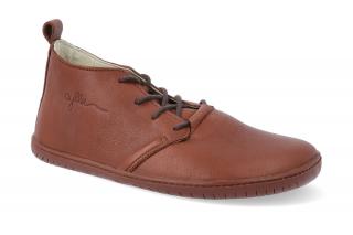 Barefoot kotníková obuv Aylla - Tiksi Brown M Velikost: 41, Délka boty: 267, Šířka boty: 106