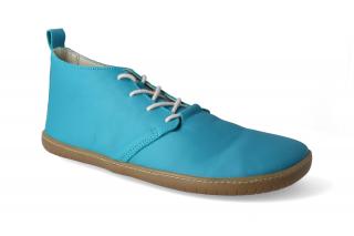 Barefoot kotníková obuv Aylla - Tiksi tyrkysové M Velikost: 43, Délka boty: 281, Šířka boty: 110