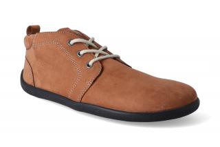 Barefoot kotníková obuv Be Lenka - Icon Cognac Velikost: 38, Délka boty: 245, Šířka boty: 95