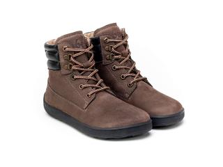 Barefoot kotníková obuv Be Lenka - Nevada Chocolate Velikost: 40, Délka boty: 259, Šířka boty: 97