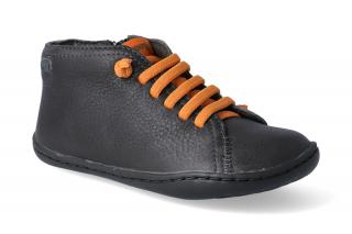 Barefoot kotníková obuv Camper - Peu Cami Dione Meteor Grey Velikost: 35, Délka boty: 225, Šířka boty: 82