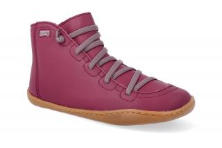 Barefoot kotníková obuv Camper - Peu Cami Pink Velikost: 34, Délka boty: 218, Šířka boty: 82