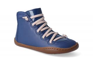 Barefoot kotníková obuv Camper - Peu Cami Supersoft Planet Blue Velikost: 29